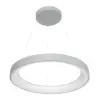 LEDTM® SALEM 61246 Μοντέρνο Κρεμαστό Φωτιστικό Οροφής LED 105W 12075lm 120° AC 220-240V IP20 Ρυθμιζόμενο Λευκό CCT με Χειριστήριο από 2700K έως 6000K Dimmable - Lumileds SMD Chip - Γκρι - Μ60 x Π60 x Υ6cm - 3 Χρόνια Εγγύηση - Image 4