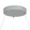 LEDTM® SALEM 61246 Μοντέρνο Κρεμαστό Φωτιστικό Οροφής LED 105W 12075lm 120° AC 220-240V IP20 Ρυθμιζόμενο Λευκό CCT με Χειριστήριο από 2700K έως 6000K Dimmable - Lumileds SMD Chip - Γκρι - Μ60 x Π60 x Υ6cm - 3 Χρόνια Εγγύηση - Image 6