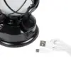 LEDTM® FIREWATCH 76546 Διακοσμητικό Φαναράκι LED 10W 500lm 360° Επαναφορτιζόμενο DC 5V με Μπαταρίες 2x18650 IP20 Ultra Θερμό Λευκό 1800K - Μ15 x Π11.5 x Υ23.5cm - 2 Χρόνια Εγγύηση - Image 6