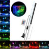 LEDTM® AQUARIUS 79676 Φωτιστικό Ενυδρείου με Οξυγονωτή & IR Ασύρματο Χειριστήριο LED 18W 900lm 180° AC 220-240V Αδιάβροχο IP68 Πολύχρωμο RGB Dimmable - Sanan SMD Chip - Μαύρο - Μ45 x Π2.8 x Υ1.3cm - 2 Χρόνια Εγγύηση - Image 2