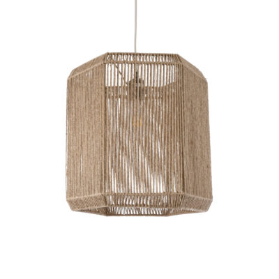 Alternative view of LEDTM® CAYMAN 00519 Boho Κρεμαστό Φωτιστικό Οροφής με Ντουί 1 x E27 AC 220-240V IP20 - Μπεζ - Μ40 x Π40 x Υ40cm