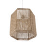 LEDTM® CAYMAN 00519 Boho Κρεμαστό Φωτιστικό Οροφής με Ντουί 1 x E27 AC 220-240V IP20 - Μπεζ - Μ40 x Π40 x Υ40cm - Image 6
