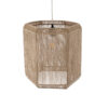 LEDTM® CAYMAN 00519 Boho Κρεμαστό Φωτιστικό Οροφής με Ντουί 1 x E27 AC 220-240V IP20 - Μπεζ - Μ40 x Π40 x Υ40cm - Image 7