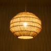 LEDTM® CAYMAN 00522 Boho Κρεμαστό Φωτιστικό Οροφής με Ντουί 1 x E27 AC 220-240V IP20 - Μπεζ - Μ40 x Π40 x Υ30cm - Image 3