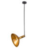 LEDTM® KATIE 00538 Μοντέρνο Φωτιστικό Οροφής με Ντουί 1 x E27 AC 220-240V IP20 - Μαύρο & Χρυσό - Μ30 x Π30 x Υ120cm - Image 4