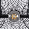 LEDTM® VERONA 00586 Μοντέρνο Κρεμαστό Φωτιστικό Οροφής με Ντουί 3 x E27 AC 220-240V IP20 - Μαύρο & Χρυσό - Μ50 x Π28 x Υ20cm - Image 7