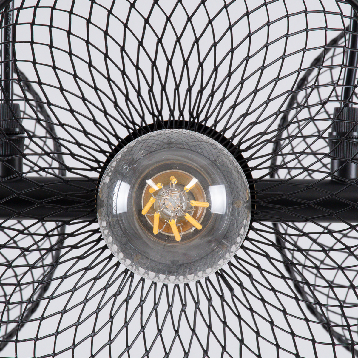 LEDTM® VERONA 00586 Μοντέρνο Κρεμαστό Φωτιστικό Οροφής με Ντουί 3 x E27 AC 220-240V IP20 - Μαύρο & Χρυσό - Μ50 x Π28 x Υ20cm - Image 7