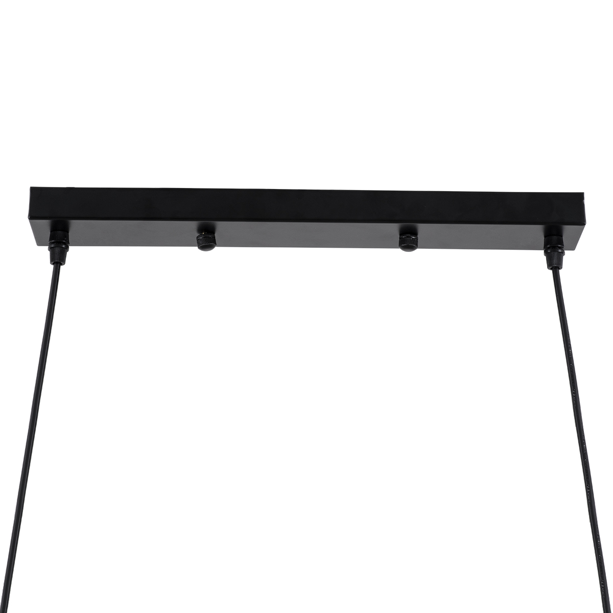 LEDTM® VERONA 00588 Μοντέρνο Κρεμαστό Φωτιστικό Οροφής με Ντουί 9 x E27 AC 220-240V IP20 - Μαύρο & Χρυσό - Μ140 x Π28 x Υ20cm - Image 9