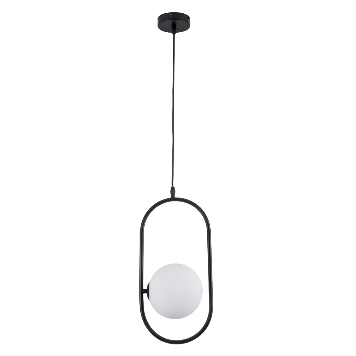 LEDTM® HAMBURG 00589 Μοντέρνο Κρεμαστό Φωτιστικό Οροφής με Ντουί 1 x G9 AC 220-240V IP20 - Μαύρο & Λευκό - Μ20 x Π15 x Υ40cm - Image 4