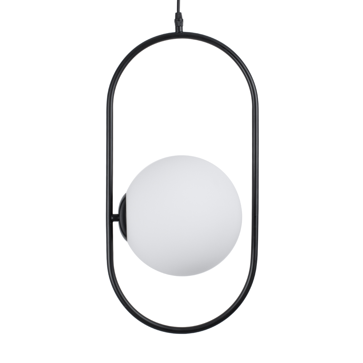 LEDTM® HAMBURG 00591 Μοντέρνο Κρεμαστό Φωτιστικό Οροφής με Ντουί 1 x E14 AC 220-240V IP20 - Μαύρο & Λευκό - Μ25 x Π20 x Υ50cm - Image 5