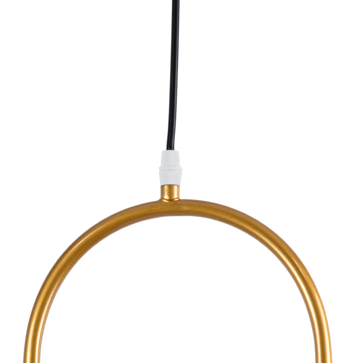 LEDTM® HAMBURG 00592 Μοντέρνο Κρεμαστό Φωτιστικό Οροφής με Ντουί 1 x E14 AC 220-240V IP20 - Χρυσό & Λευκό - Μ25 x Π20 x Υ50cm - Image 11