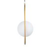 LEDTM® HAMBURG 00592 Μοντέρνο Κρεμαστό Φωτιστικό Οροφής με Ντουί 1 x E14 AC 220-240V IP20 - Χρυσό & Λευκό - Μ25 x Π20 x Υ50cm - Image 6