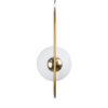 LEDTM® HAMBURG 00592 Μοντέρνο Κρεμαστό Φωτιστικό Οροφής με Ντουί 1 x E14 AC 220-240V IP20 - Χρυσό & Λευκό - Μ25 x Π20 x Υ50cm - Image 8
