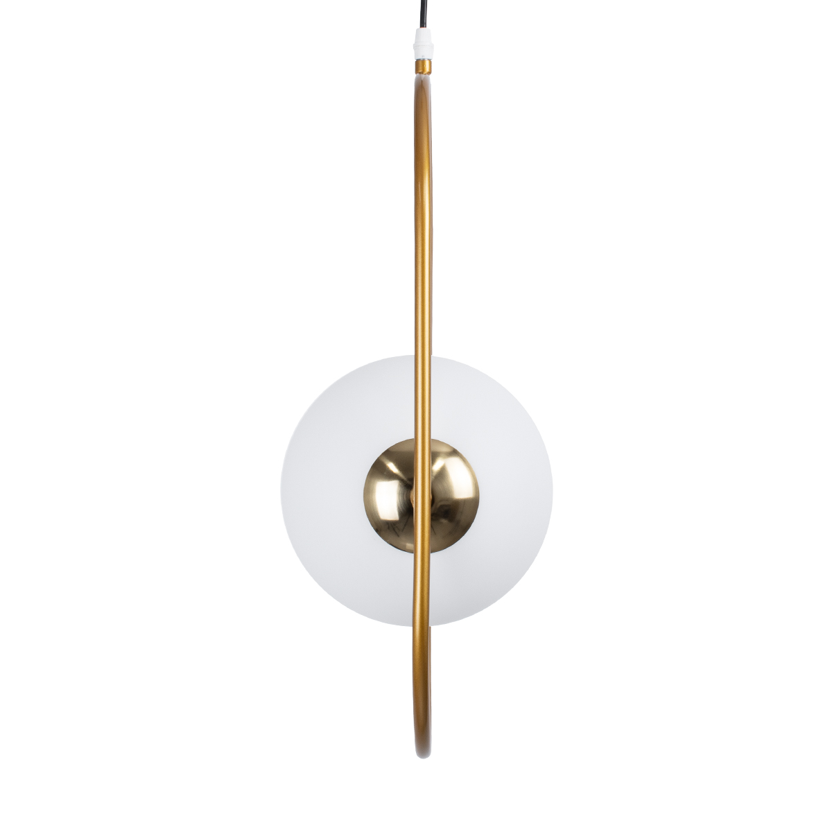 LEDTM® HAMBURG 00592 Μοντέρνο Κρεμαστό Φωτιστικό Οροφής με Ντουί 1 x E14 AC 220-240V IP20 - Χρυσό & Λευκό - Μ25 x Π20 x Υ50cm - Image 8