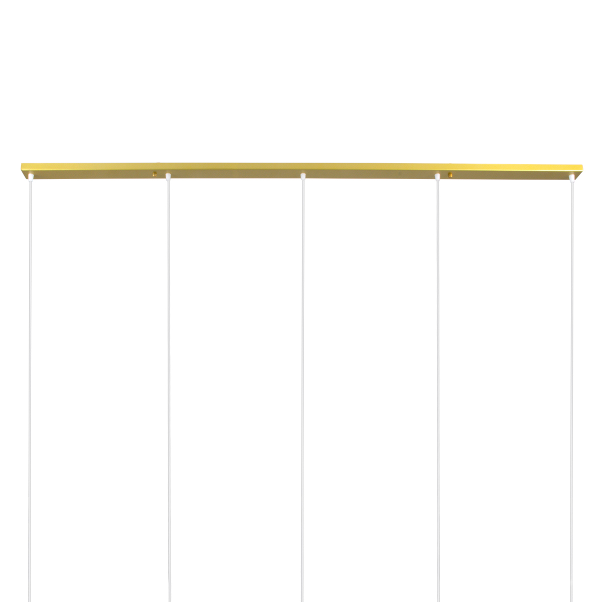 LEDTM® TRIANGLE 00610 Μοντέρνο Κρεμαστό Φωτιστικό Οροφής με Ντουί 5 x E27 AC 220-240V IP20 - Χρυσό - Μ170 x Π22 x Y130cm - Image 10