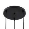 LEDTM® DILLON 00626 Μοντέρνο Κρεμαστό Φωτιστικό Οροφής με Ντουί 3 x E27 AC 220-240V IP20 - Μαύρο & Μπεζ - Μ26 x Π26 x Υ130cm - Image 8