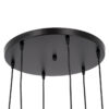 LEDTM® DILLON 00628 Μοντέρνο Κρεμαστό Φωτιστικό Οροφής με Ντουί 6 x E27 AC 220-240V IP20 - Μαύρο & Μπεζ - Μ52 x Π52 x Y130cm - Image 8