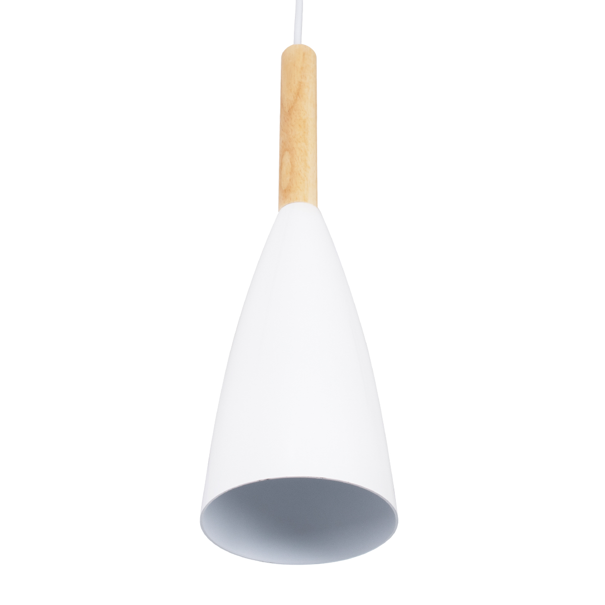 LEDTM® DILLON 00629 Μοντέρνο Κρεμαστό Φωτιστικό Οροφής με Ντουί 6 x E27 AC 220-240V IP20 - Λευκό & Μπεζ - Μ52 x Π52 x Y130cm - Image 6
