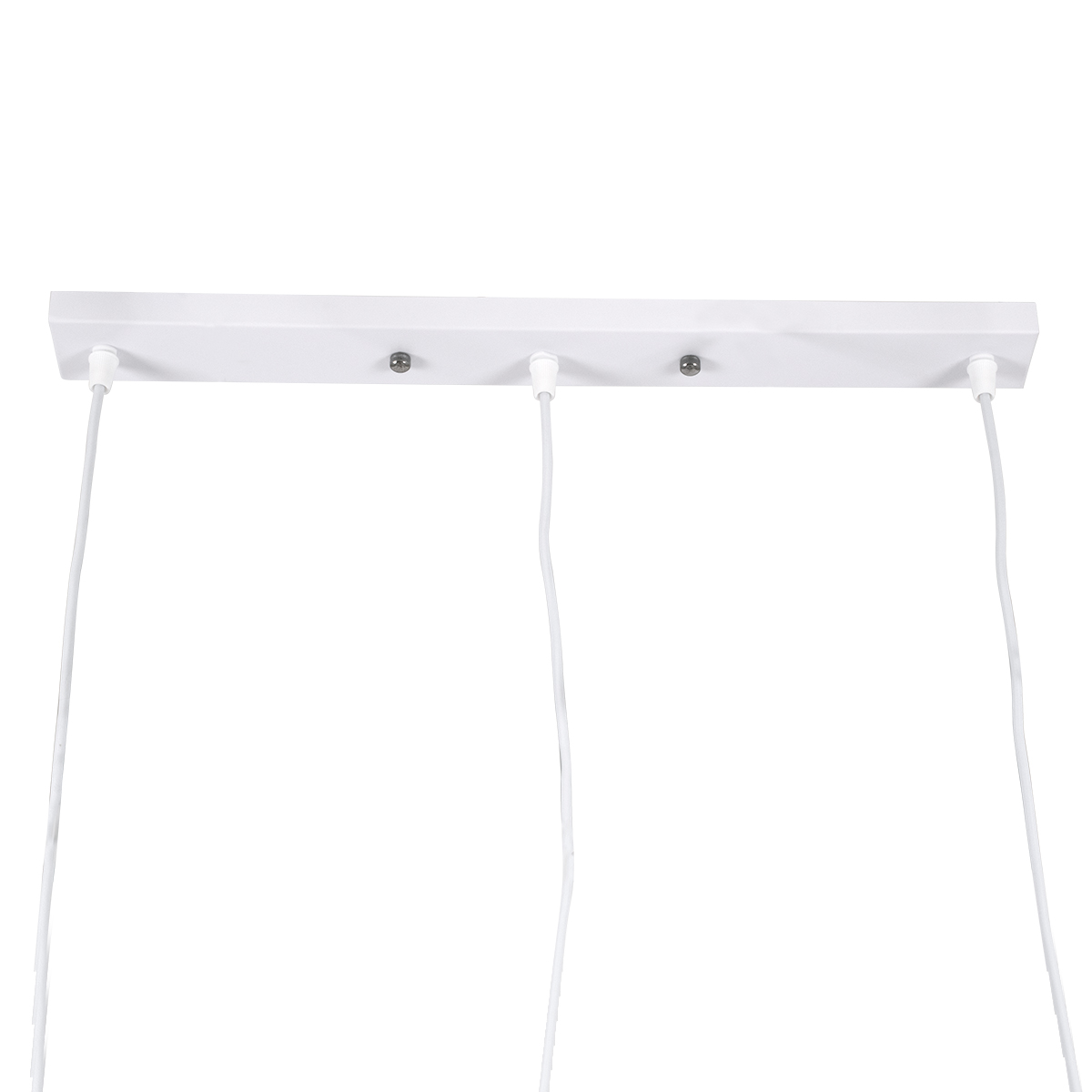 LEDTM® DILLON 00631 Μοντέρνο Κρεμαστό Φωτιστικό Οροφής με Ντουί 3 x E27 AC 220-240V IP20 - Λευκό & Μπεζ - Μ54 x Π14 x Υ130cm - Image 8