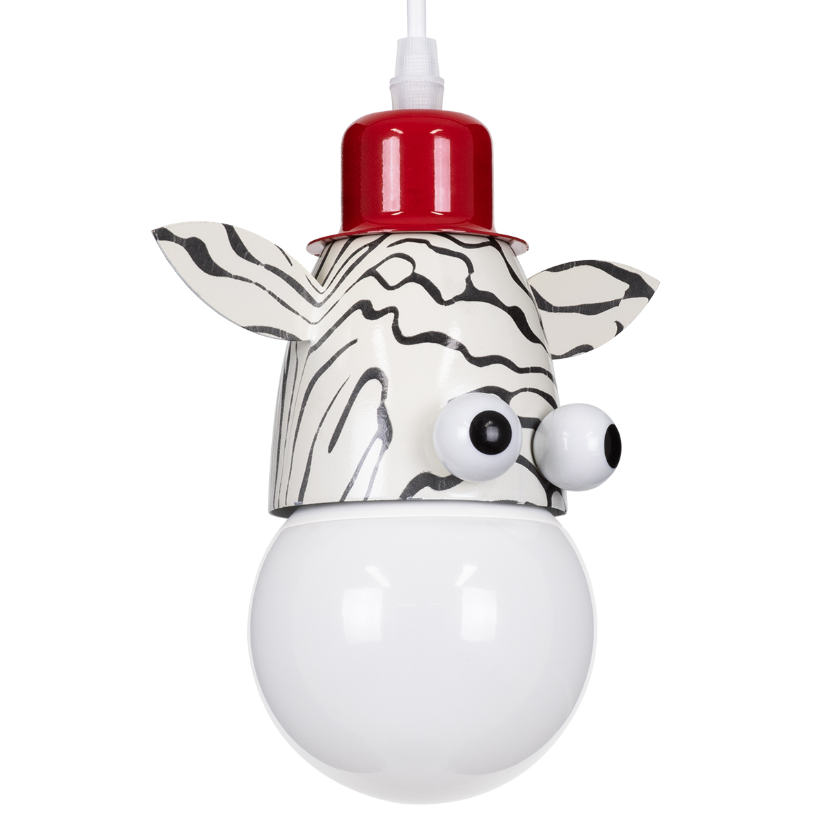 LEDTM® ZEBRA 00639 Παιδικό Κρεμαστό Φωτιστικό Οροφής με Ντουί 1 x E27 AC 220-240V IP20 - Πολύχρωμο - Μ19 x Π10.5 x Υ13.5cm - Image 5