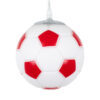 LEDTM® FOOTBALL 00642 Παιδικό Κρεμαστό Φωτιστικό Οροφής με Ντουί 1 x E27 AC 220-240V IP20 - Λευκό & Κόκκινο - Μ15 x Π15 x Y18cm - Image 5