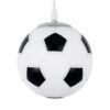 LEDTM® FOOTBALL 00643 Παιδικό Κρεμαστό Φωτιστικό Οροφής με Ντουί 1 x E27 AC 220-240V IP20 - Λευκό & Μαύρο - Μ15 x Π15 x Y18cm - Image 5