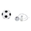 LEDTM® FOOTBALL 00643 Παιδικό Κρεμαστό Φωτιστικό Οροφής με Ντουί 1 x E27 AC 220-240V IP20 - Λευκό & Μαύρο - Μ15 x Π15 x Y18cm - Image 8