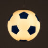 LEDTM® FOOTBALL 00644 Παιδικό Κρεμαστό Φωτιστικό Οροφής με Ντουί 1 x E27 AC 220-240V IP20 - Λευκό & Μπλε - Μ15 x Π15 x Y18cm - Image 3