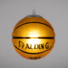 LEDTM® SPALDING NBA 00645 Παιδικό Κρεμαστό Φωτιστικό Οροφής με Ντουί 1 x E27 AC 220-240V IP20 - Πορτοκαλί & Μαύρο - Μ18 x Π18 x Υ18cm - Image 3
