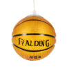 LEDTM® SPALDING NBA 00645 Παιδικό Κρεμαστό Φωτιστικό Οροφής με Ντουί 1 x E27 AC 220-240V IP20 - Πορτοκαλί & Μαύρο - Μ18 x Π18 x Υ18cm - Image 5