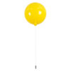 LEDTM® BALLOON 00651 Παιδικό Φωτιστικό Οροφής με Ντουί 1 x E27 AC 220-240V IP20 - Κίτρινο - Μ30 x Π30 x Υ33cm - Image 4