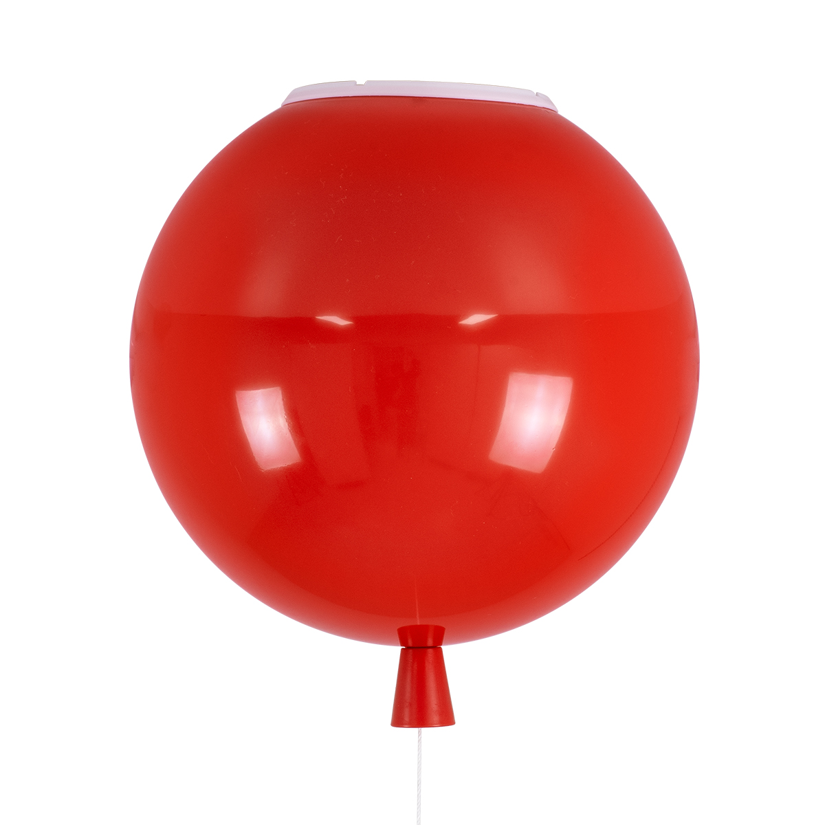 LEDTM® BALLOON 00652 Παιδικό Φωτιστικό Οροφής με Ντουί 1 x E27 AC 220-240V IP20 - Κόκκινο - Μ30 x Π30 x Υ33cm - Image 7