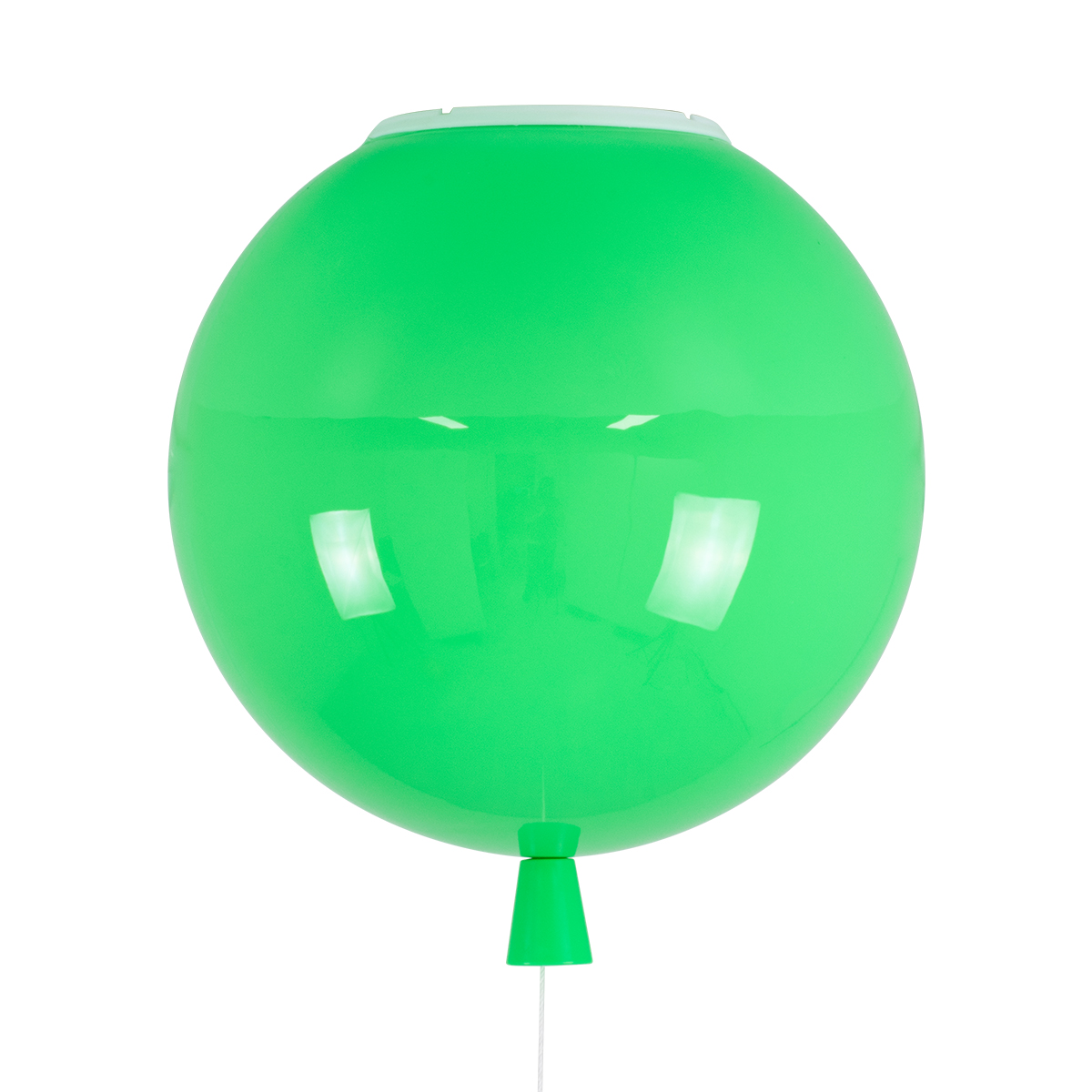 LEDTM® BALLOON 00653 Παιδικό Φωτιστικό Οροφής με Ντουί 1 x E27 AC 220-240V IP20 - Πράσινο - Μ30 x Π30 x Υ33cm - Image 7