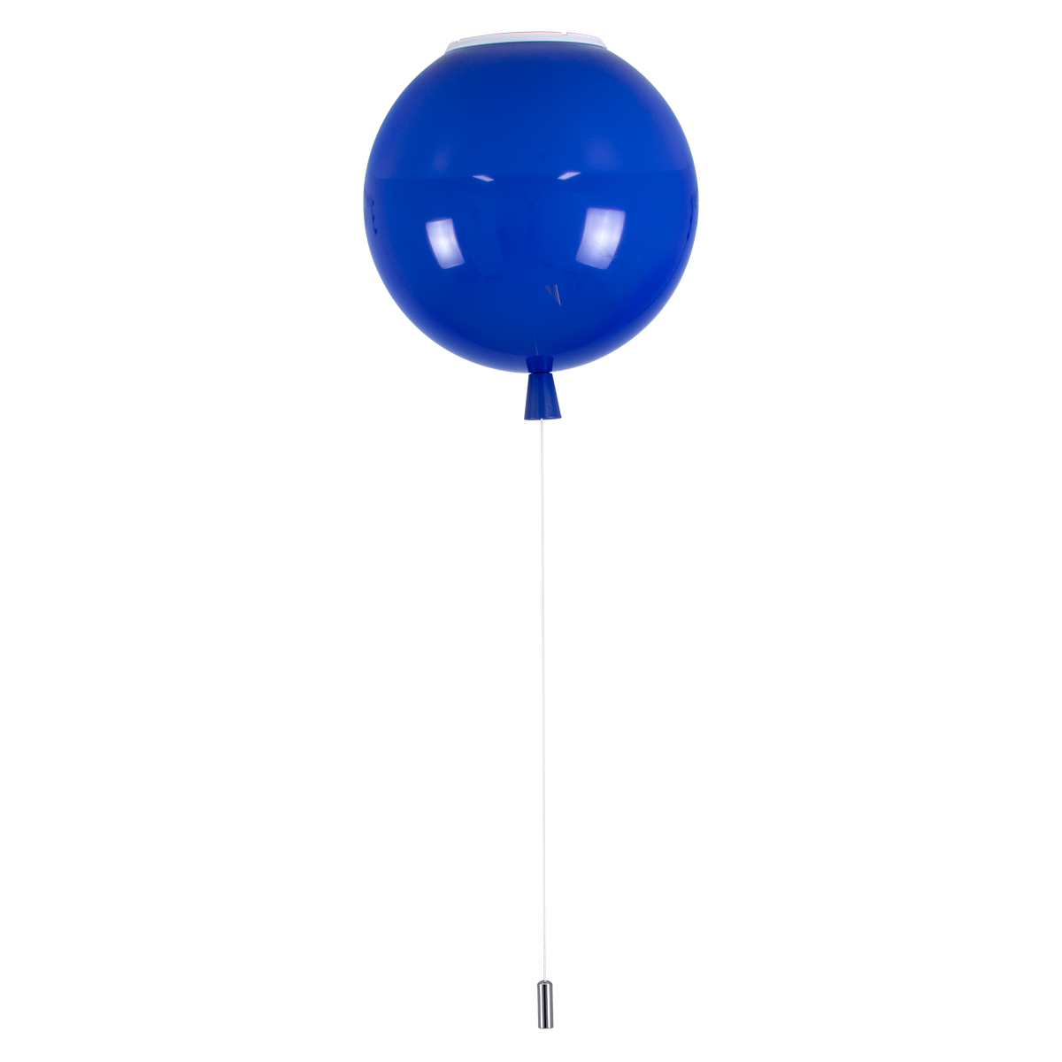 LEDTM® BALLOON 00654 Παιδικό Φωτιστικό Οροφής με Ντουί 1 x E27 AC 220-240V IP20 - Μπλε - Μ30 x Π30 x Υ33cm - Image 6