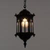 LEDTM® DARCY 00655 Vintage Κρεμαστό Φωτιστικό Οροφής με Ντουί 1 x E27 AC 220-240V IP20 - Μαύρο - Μ15.5 x Π15.5 x Υ32.5cm - Image 3