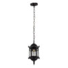 LEDTM® DARCY 00655 Vintage Κρεμαστό Φωτιστικό Οροφής με Ντουί 1 x E27 AC 220-240V IP20 - Μαύρο - Μ15.5 x Π15.5 x Υ32.5cm - Image 4