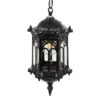 LEDTM® DARCY 00655 Vintage Κρεμαστό Φωτιστικό Οροφής με Ντουί 1 x E27 AC 220-240V IP20 - Μαύρο - Μ15.5 x Π15.5 x Υ32.5cm - Image 6