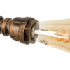 LEDTM® SWIFTWALKER 00660 Vintage Κρεμαστό Φωτιστικό Οροφής με Ντουί 3 x E27 AC 220-240V IP20 - Χάλκινο & Κόκκινο - Μ85 x Π29.5 x Υ55cm - Image 15