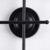 LEDTM® PIPING 00664 Vintage Φωτιστικό Τοίχου - Απλίκα με Ντουί 6 x E27 AC 220-240V IP20 - Μαύρο - Μ66 x Π9.5 x Υ49cm - Image 7