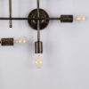 LEDTM® PIPING 00669 Vintage Φωτιστικό Τοίχου - Απλίκα με Ντουί 12 x E27 AC 220-240V IP20 - Μπρούτζινο - Μ78.5 x Π9.5 x Υ64cm - Image 6