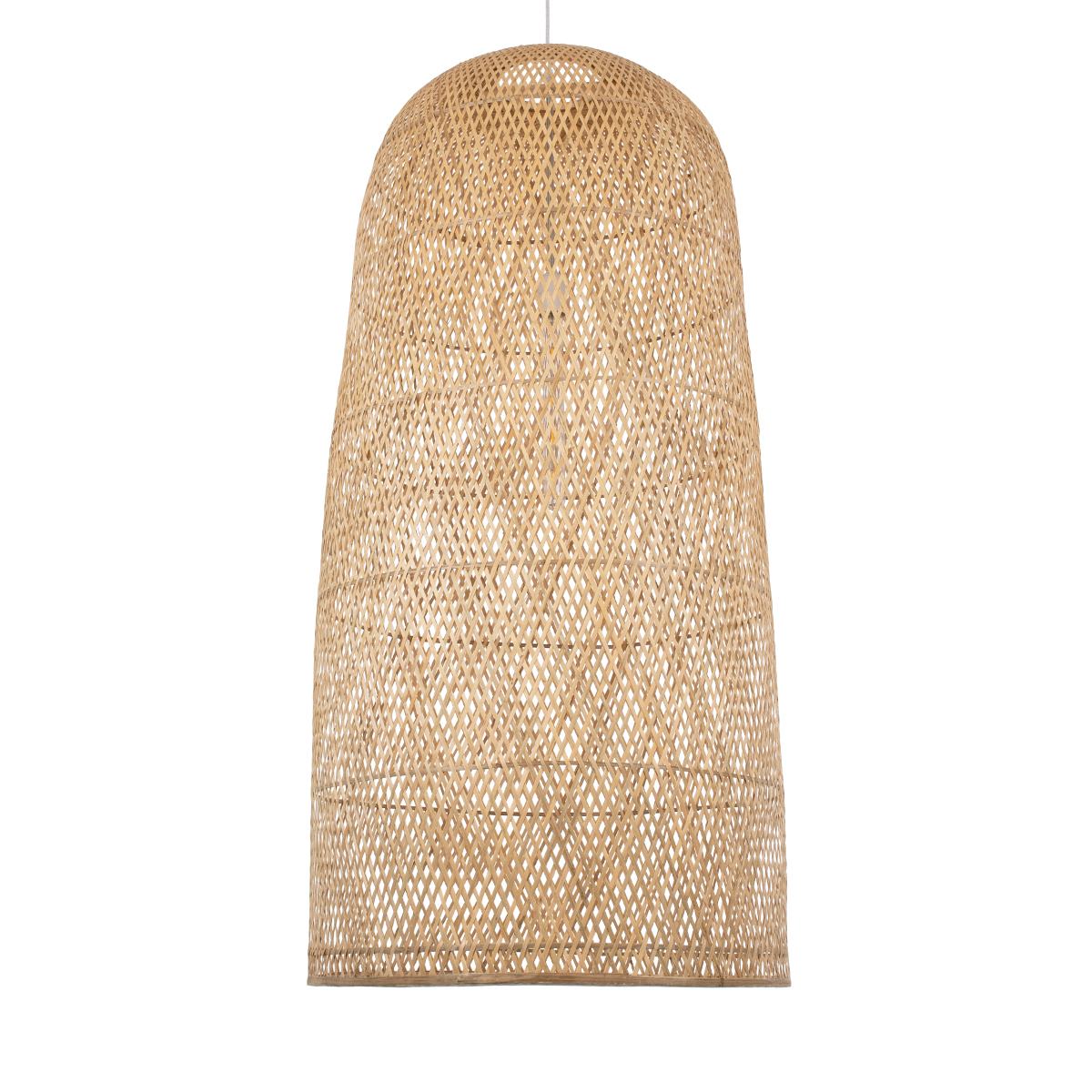 LEDTM® CALERO 00670 Boho Κρεμαστό Φωτιστικό Οροφής με Ντουί 1 x E27 AC 220-240V IP20 - Μπεζ - Μ60 x Π60 x Y120cm - Image 5