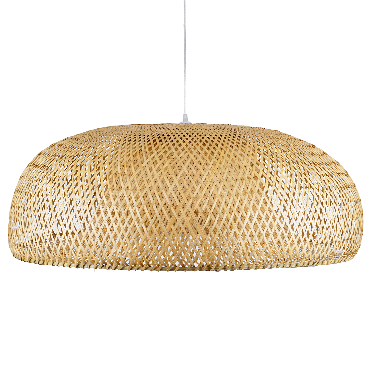 LEDTM® SAN TROPEZ 00673 Boho Κρεμαστό Φωτιστικό Οροφής με Ντουί 1 x E27 AC 220-240V IP20 - Μπεζ - Μ100 x Π100 x Y35cm - Image 5