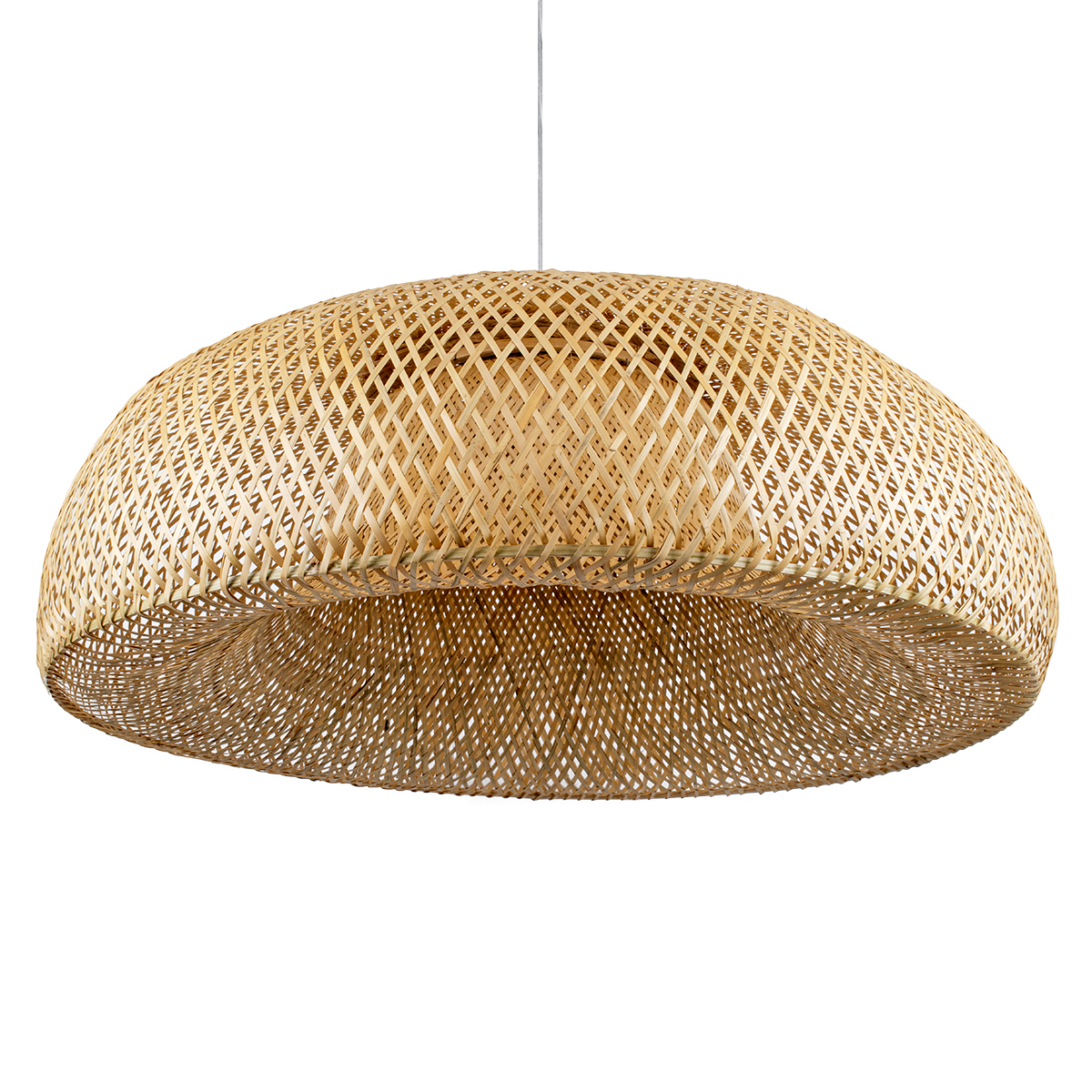 LEDTM® SAN TROPEZ 00673 Boho Κρεμαστό Φωτιστικό Οροφής με Ντουί 1 x E27 AC 220-240V IP20 - Μπεζ - Μ100 x Π100 x Y35cm - Image 6