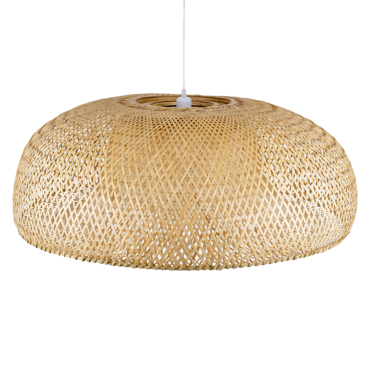 LEDTM® SAN TROPEZ 00673 Boho Κρεμαστό Φωτιστικό Οροφής με Ντουί 1 x E27 AC 220-240V IP20 - Μπεζ - Μ100 x Π100 x Y35cm - Image 7