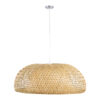 LEDTM® SAN TROPEZ 00674 Boho Κρεμαστό Φωτιστικό Οροφής με Ντουί 1 x E27 AC 220-240V IP20 - Μπεζ - Μ80 x Π80 x Y28cm - Image 4
