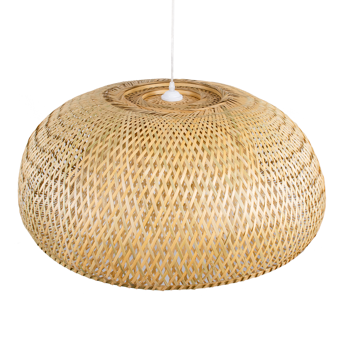 LEDTM® SAN TROPEZ 00674 Boho Κρεμαστό Φωτιστικό Οροφής με Ντουί 1 x E27 AC 220-240V IP20 - Μπεζ - Μ80 x Π80 x Y28cm - Image 7
