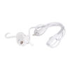 LEDTM® MOUSE 00676 Vintage Επιτραπέζιο Φωτιστικό Πορτατίφ με Ντουί 1 x E12 AC 220-240V IP20 - Λευκό - Μ13 x Π4 x Υ7cm - Image 7