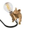 LEDTM® MOUSE 00677 Vintage Επιτραπέζιο Φωτιστικό Πορτατίφ με Ντουί 1 x E12 AC 220-240V IP20 - Χρυσό - Μ13 x Π4 x Υ7cm - Image 3