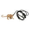 LEDTM® MOUSE 00677 Vintage Επιτραπέζιο Φωτιστικό Πορτατίφ με Ντουί 1 x E12 AC 220-240V IP20 - Χρυσό - Μ13 x Π4 x Υ7cm - Image 7