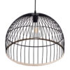 LEDTM® NEVIS 00681 Μοντέρνο Κρεμαστό Φωτιστικό Οροφής με Ντουί 1 x E27 AC 220-240V IP20 - Μαύρο & Μπεζ - Μ49 x Π49 x Υ34.5cm - Image 7